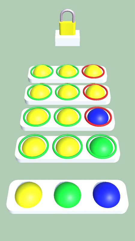 彩球排序解谜截图