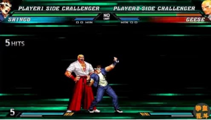 fc拳皇2001矢吹真吾出招表