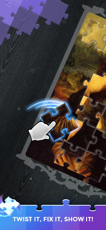 旋转菱形拼图截图