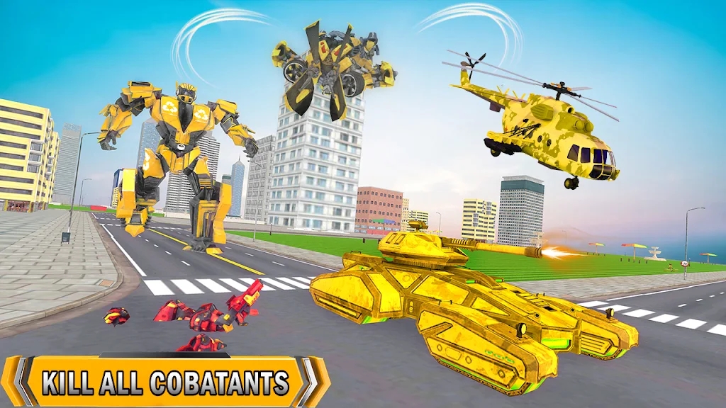 陆军坦克机器人游戏安卓手机版 截图