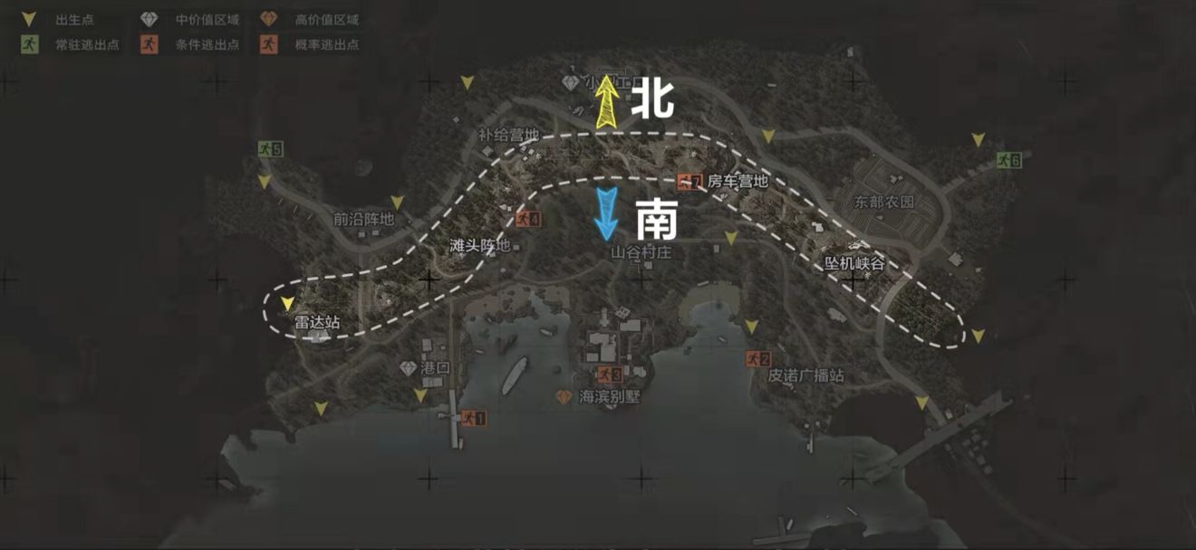 《暗区突围》山谷地图打法讲解