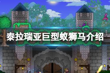 《泰拉瑞亚》巨型蚁狮马介绍 怪物巨型蚁狮马图鉴