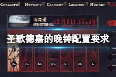 《圣歌德嘉的晚钟》配置要求高吗