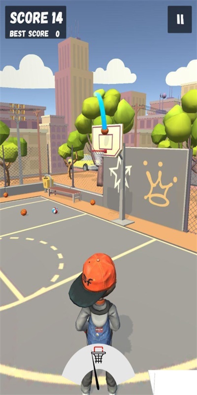 快乐篮球截图