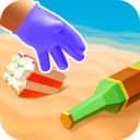 沙滩清洁工