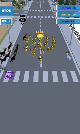 沙雕鹿城市战截图