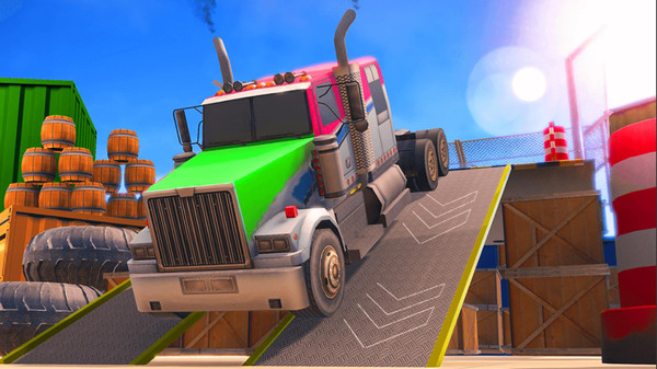 城市卡车停车模拟器截图