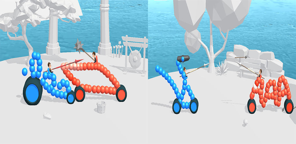 气球车战斗截图