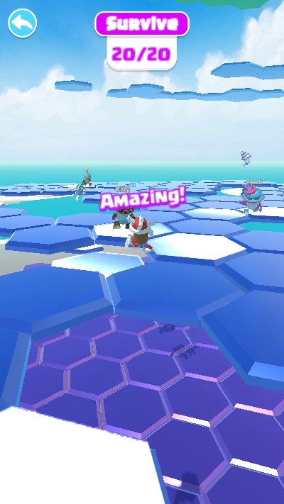 豆豆人六边形挑战截图