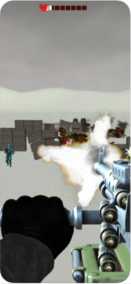 枪击重炮防御截图