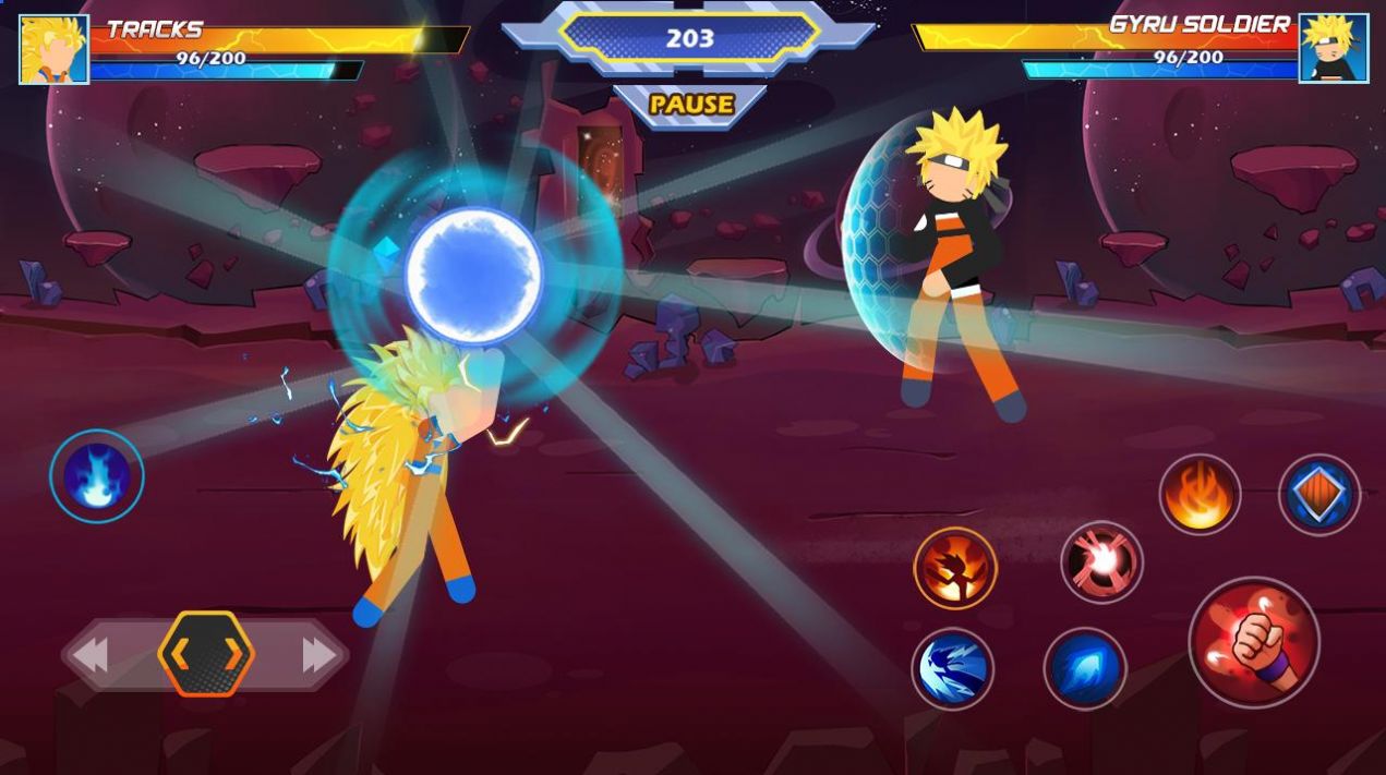 超级的斯蒂克曼之战截图