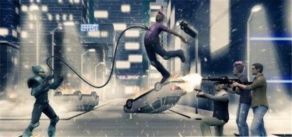 黑暗超级英雄飞行模拟器截图