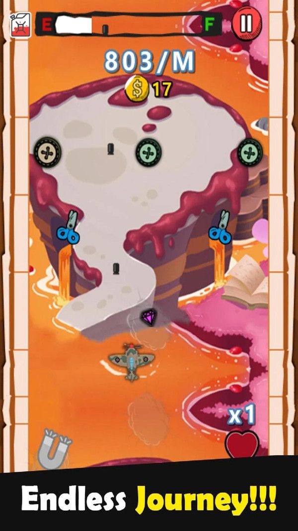 直升机穿越绿带截图