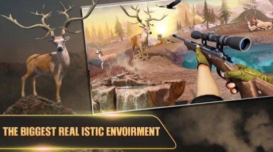 猎鹿野生动物射击截图