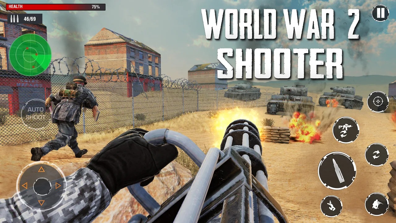 World War WW2 Shooter截图