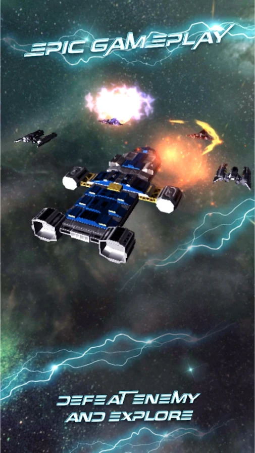 银河3d太空射击截图