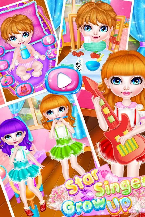 情侣婚纱换装截图