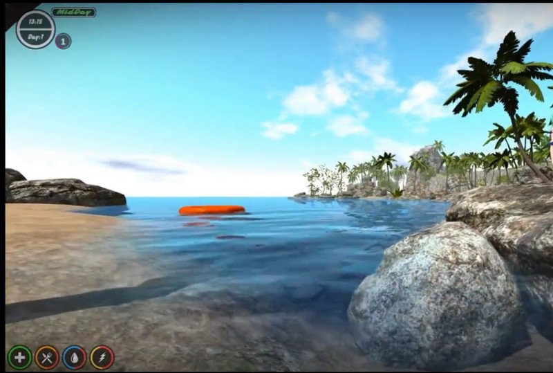 和蕾姆一起荒岛生活截图