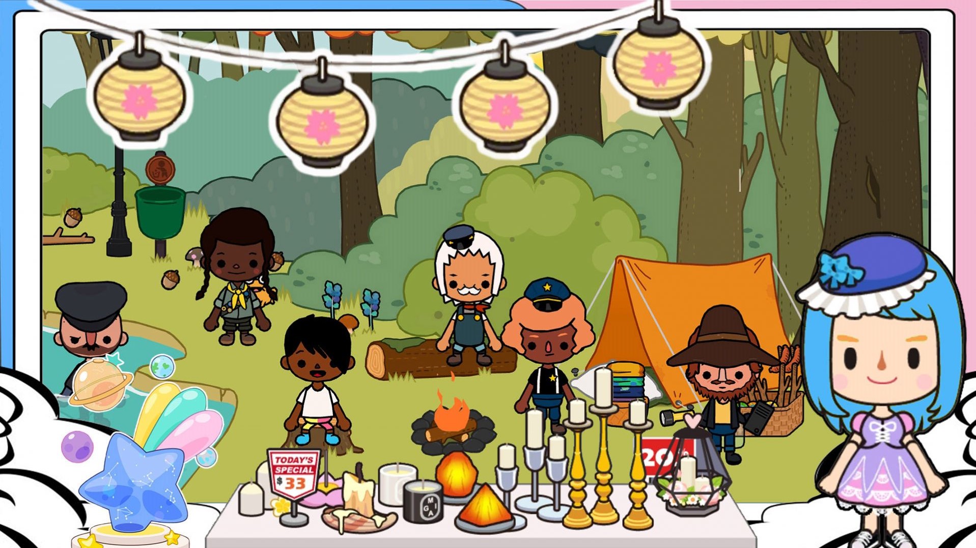 米加模拟小镇世界截图