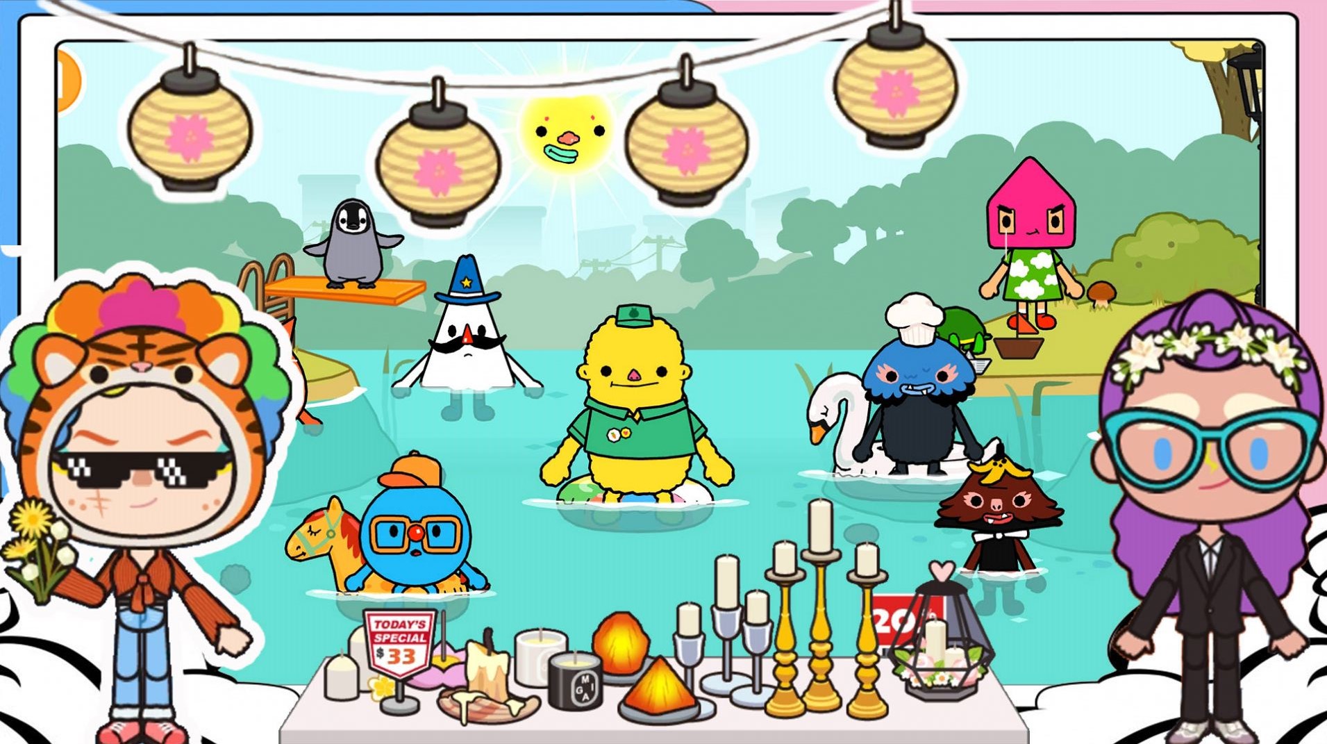 米加模拟小镇世界截图