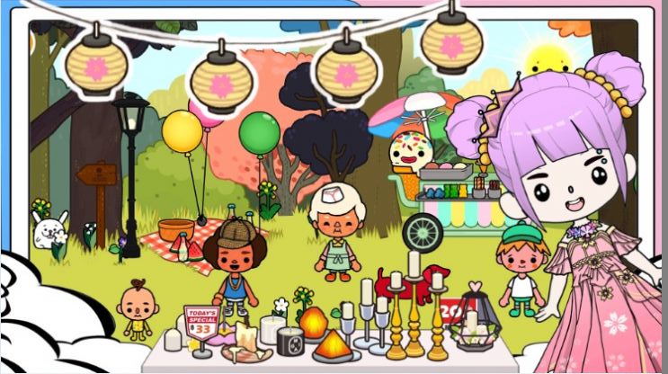 米加模拟小镇世界截图