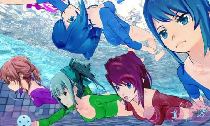 动漫高中女生模拟3d截图