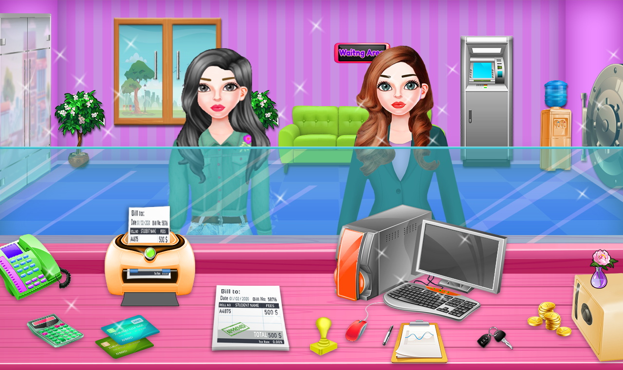 我的银行收银机截图