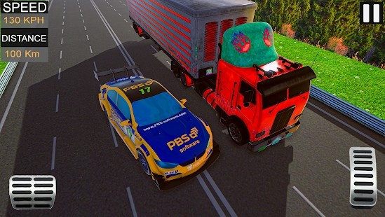 赛车公路交通赛车截图