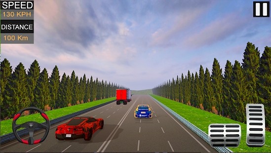 赛车公路交通赛车截图