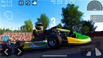 疯狂向前冲王牌城市赛车截图