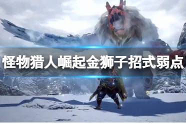 《怪物猎人崛起》金狮子怎么打