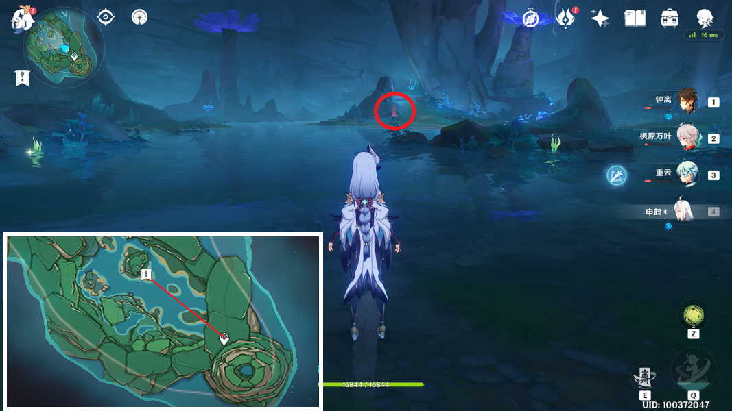 《原神》蛇肠之路限时挑战机关所在位置介绍