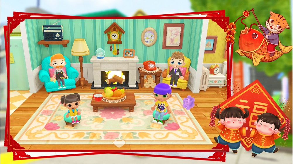 樱花小镇萌萌装扮截图