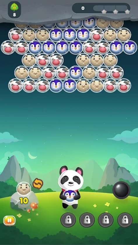 泡泡龙-熊猫救援截图