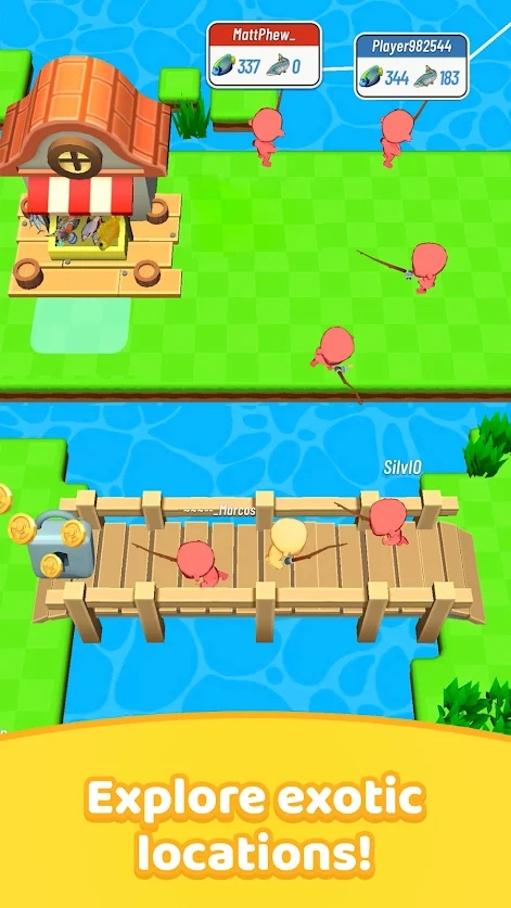 钓鱼大师：友好的钓鱼决斗截图