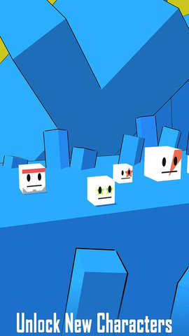 躲避方块君截图