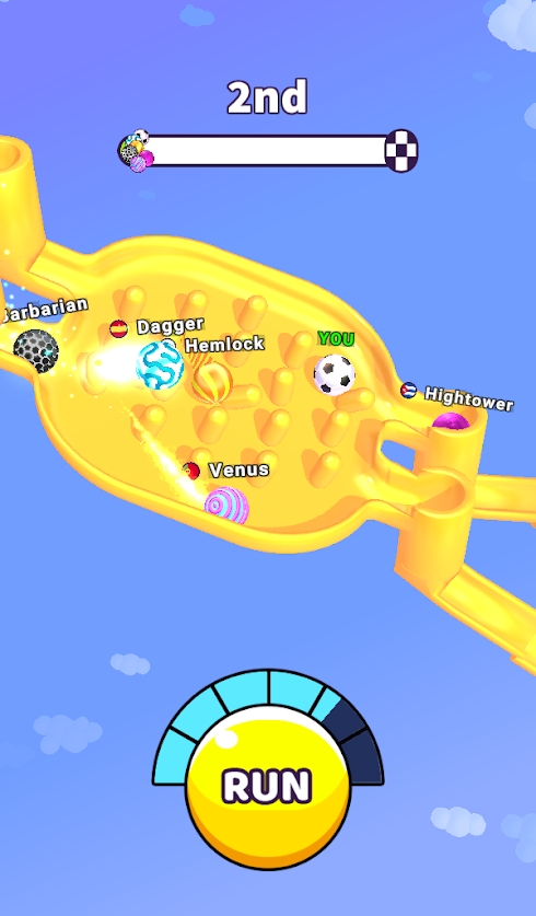 大理石滚球派对截图