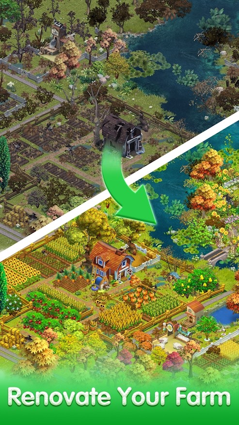 合并镇:设计农场截图