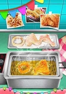油炸机食品截图