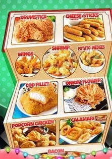 油炸机食品截图