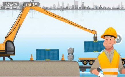 抖音小小变形卡车运输截图