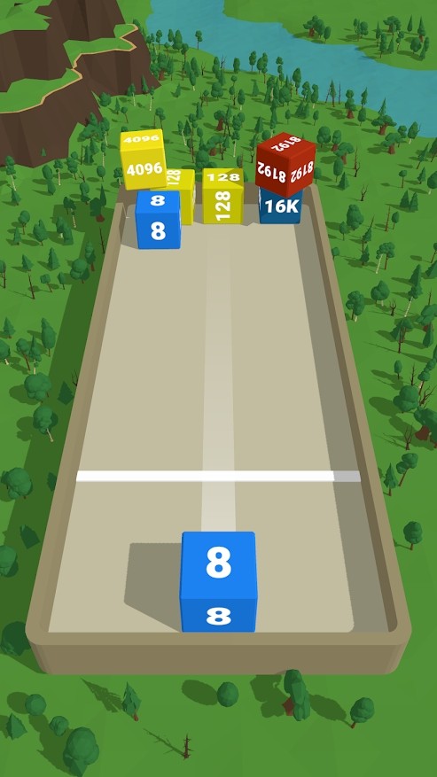 2048方块合并截图