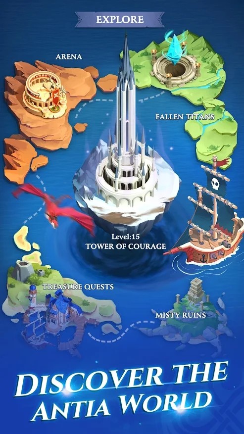 安提亚的召唤：三消截图