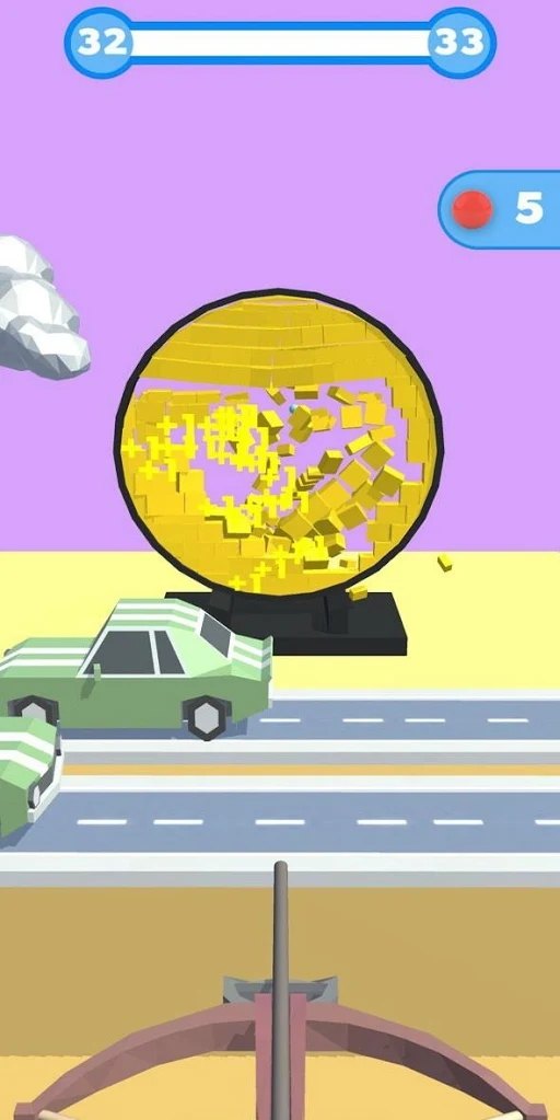 弹弓粉碎：靶场截图