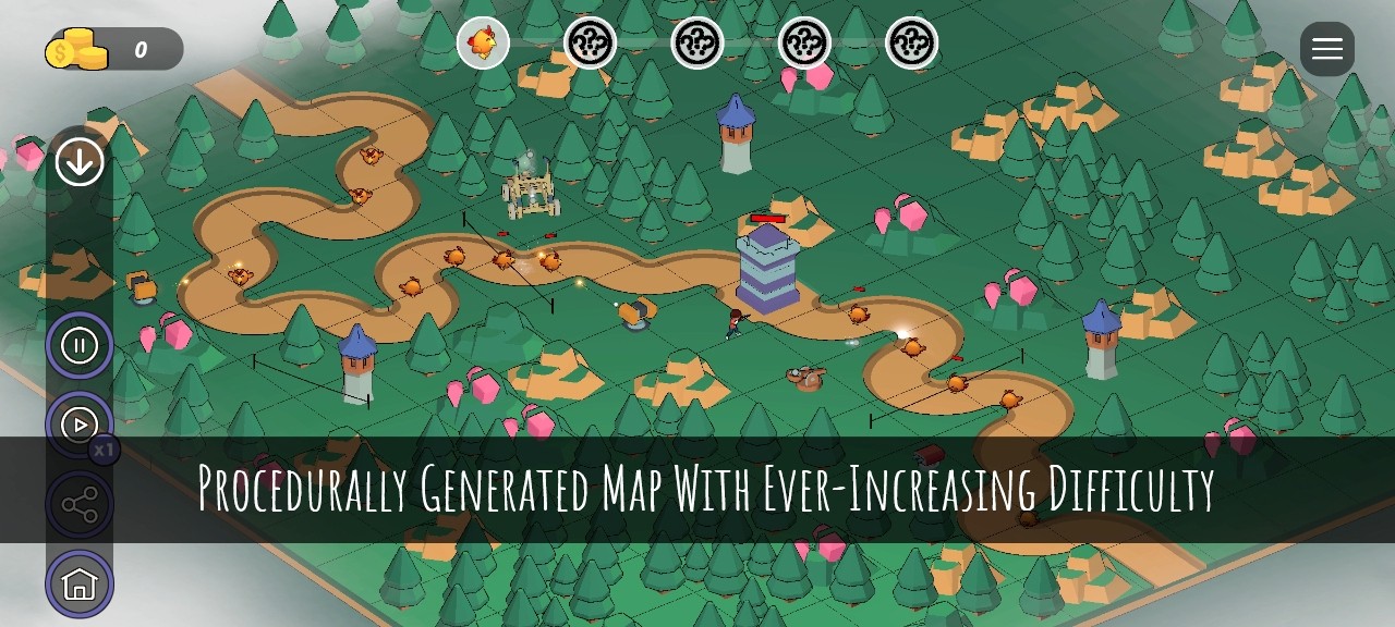 程序性TD：任意塔防截图