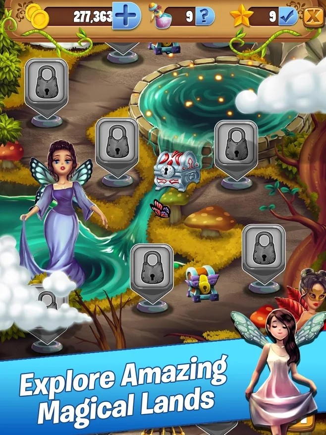 泡泡波之旅：仙王探秘截图