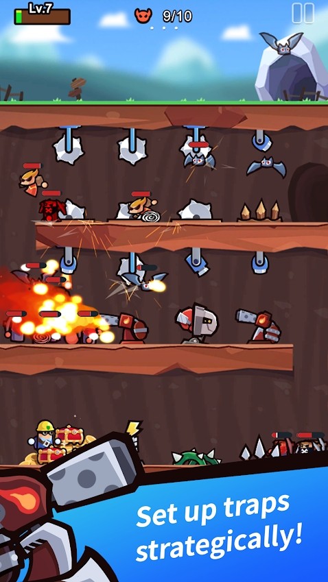 陷阱大师：合并防御截图