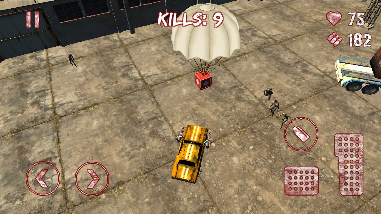 僵尸汽车射击截图