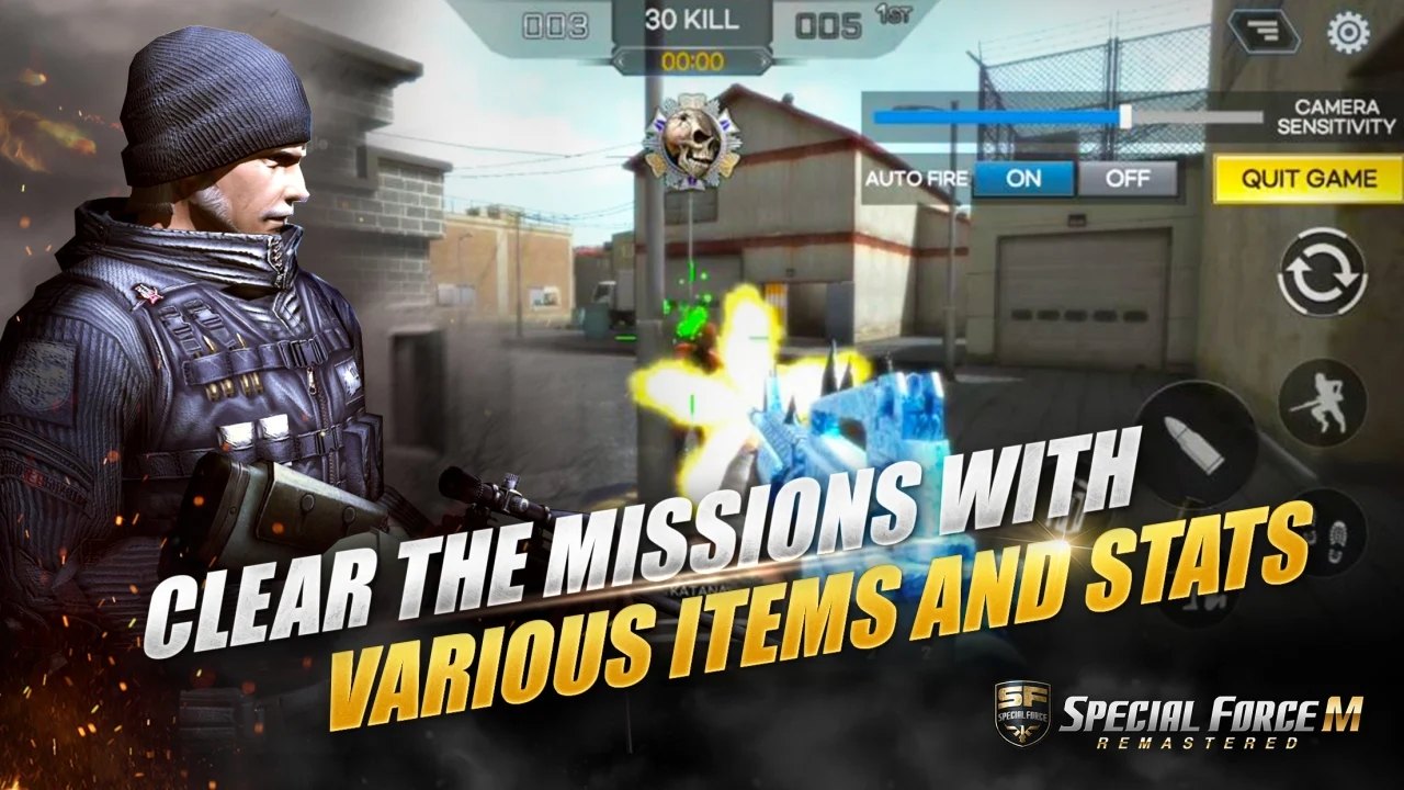 特种部队M重制截图