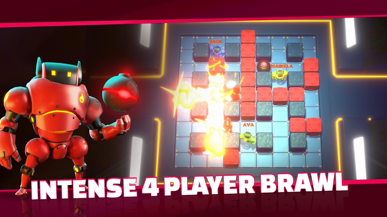 炸弹机器人竞技场截图